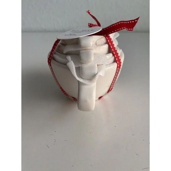 Rae Dunn Snowman Christmas Measuring Cups 4 Different Designs With Handles NEW - Picture 3 of 8